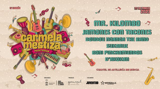 El Cuartel de Artillería acoge el sábado 25 de marzo la 4ª Edición del 'Carmela Mestiza Music Festival' - 3, Foto 3