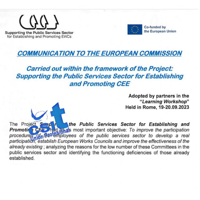 La Comisión Europea incluye propuestas de CSIT UNIÓN PROFESIONAL para la revisión de la Directiva sobre los comités de empresa - 1, Foto 1