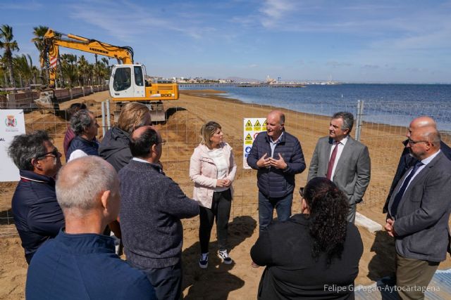 Comienzan en Estrella de Mar los ensayos para eliminar los lodos de las playas del Mar Menor - 1, Foto 1