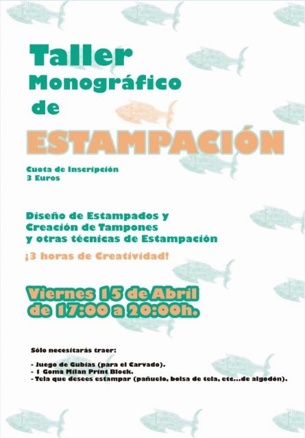 El T-LA de primavera organiza un taller monográfico de estampación textil - 3, Foto 3