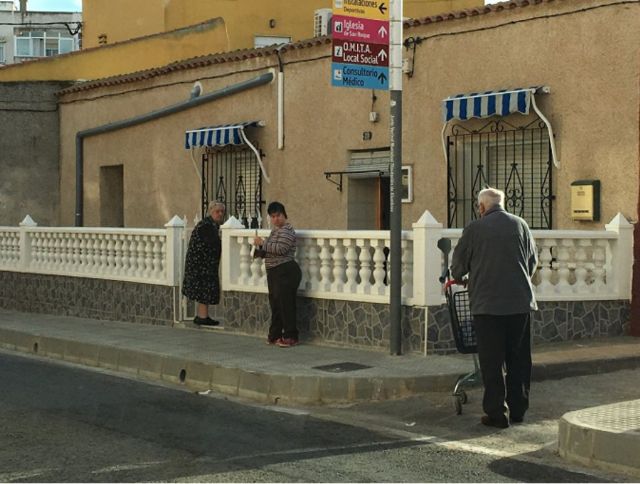 El PP denuncia que la obra de la calle Mayor de Alumbres es una trampa para discapacitados - 1, Foto 1