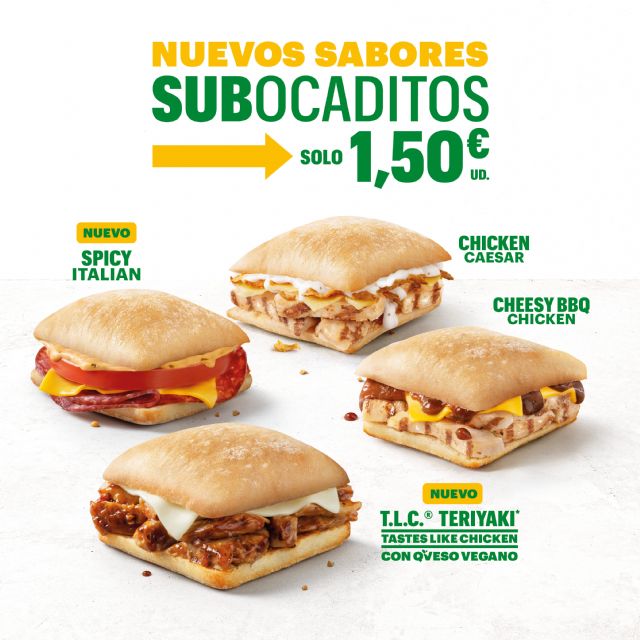 Subway amplía su gama de ´subocaditos´ con dos nuevas variedades - 1, Foto 1