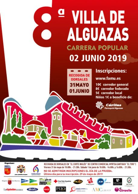 Este miércoles, presentación de la 8ª Carrera Popular “Villa de Alguazas” - 1, Foto 1