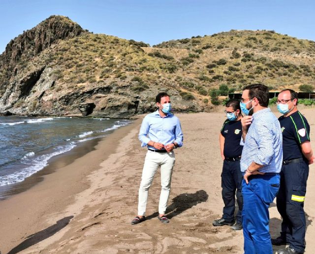 Lorca revalida la Bandera Azul para la Cala de Calnegre - 1, Foto 1