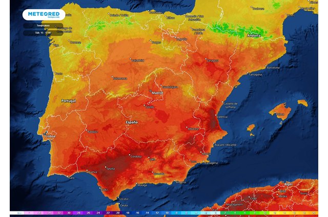 En los próximos días se podrían alcanzar temperaturas máximas de 35 °C o superiores., Foto 1