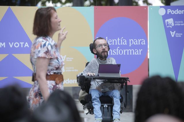 Echenique propone en Murcia supermercados públicos para proteger a las familias y a las tiendas de barrio de las grandes cadenas especuladoras - 2, Foto 2