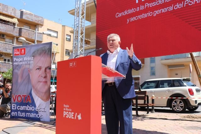 Pepe Vélez: La fortaleza del PSOE es nuestra presencia en todos los rincones del municipio de Murcia, somos el partido de las pedanías y los barrios - 1, Foto 1