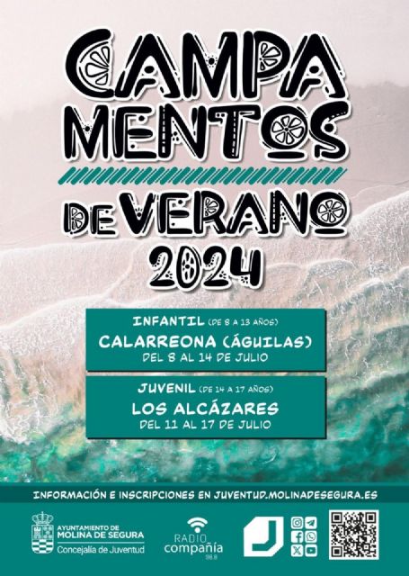 La Concejalía de Juventud de Molina de Segura presenta la oferta de campamentos de verano 2024 para niños y jóvenes de 8 a 17 años - 1, Foto 1