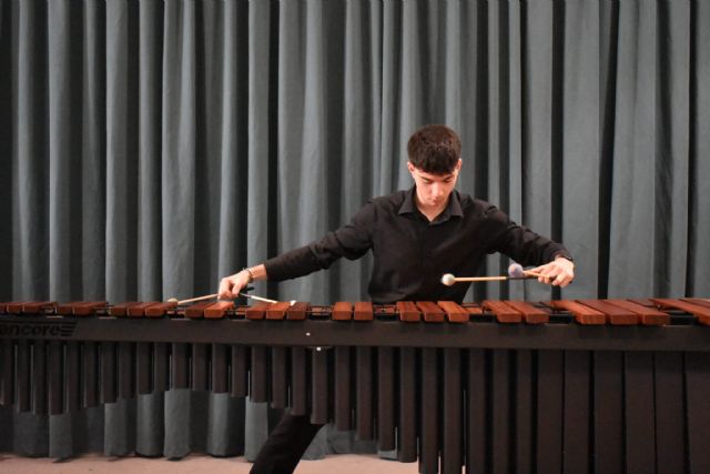 César Ferri Ibáñez, ganador del concurso Entre Cuerdas y Metales de la región de Murcia en la modalidad de percusión - 1, Foto 1