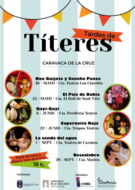 'Tardes de títeres en Caravaca', el nuevo festival de teatro de marionetas dirigido al público familiar - 1, Foto 1