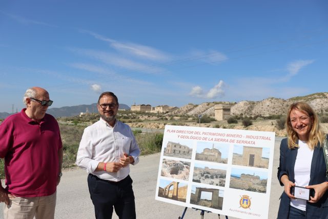 El Ayuntamiento de Lorca presenta el Plan director del Patrimonio Minero- Industrial y Geológico de la Sierra de Serrata para trabajar en la protección y puesta en valor del Coto Minero - 1, Foto 1