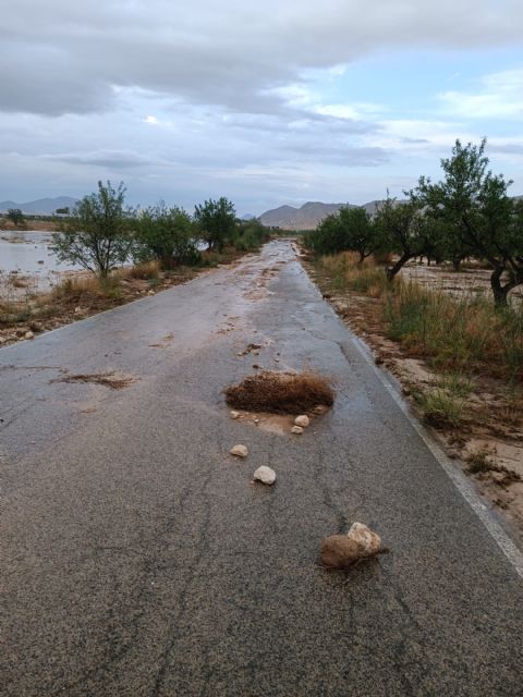 El PSOE de Lorca denuncia la falta de gestión del gobierno del Partido Popular ante las carreteras afectadas por las lluvias - 2, Foto 2