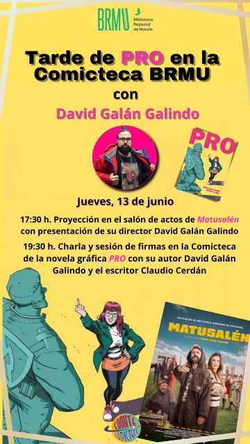 Cine, comic y hip hop en clave española en la Biblioteca Regional de la mano de David Galán - 1, Foto 1