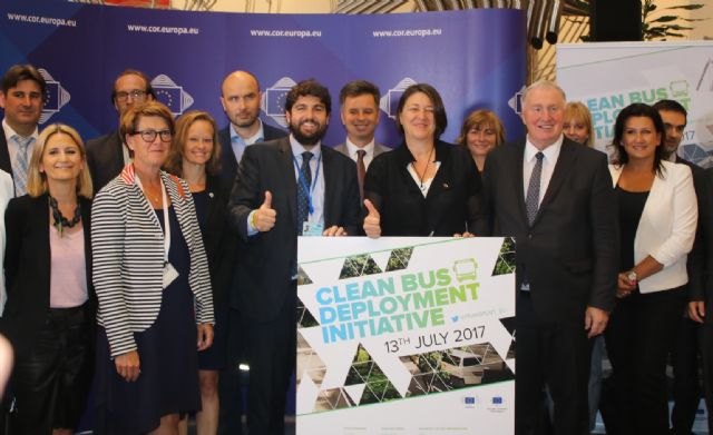 López Miras defiende en Bruselas la importancia del Corredor Mediterráneo para el crecimiento y la mayor competitividad de la Región de Murcia - 1, Foto 1