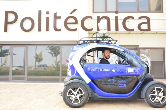 La Politécnica de Cartagena ensaya con su vehículo autónomo para crear modelos de Inteligencia Artificial que imiten la conducción humana - 1, Foto 1