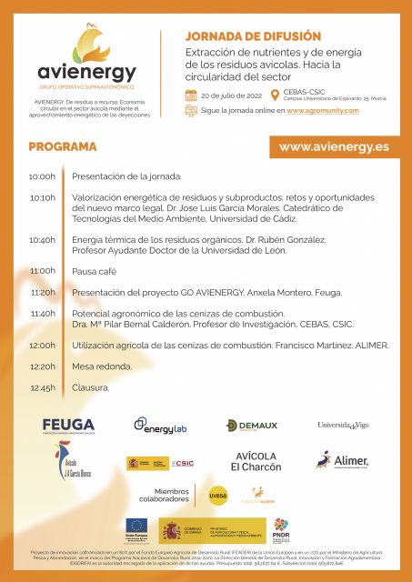 Avienergy presenta sus innovaciones en la extracción de nutrientes y de energía de los residuos avícolas - 1, Foto 1