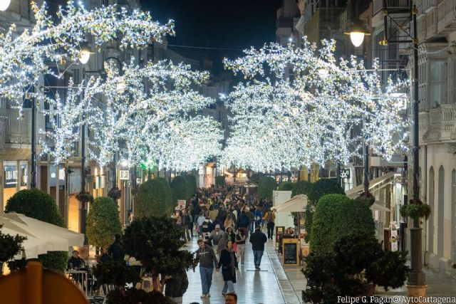 Cartagena invertirá en alumbrado navideño un 50% más para ampliar elementos y ubicaciones - 1, Foto 1