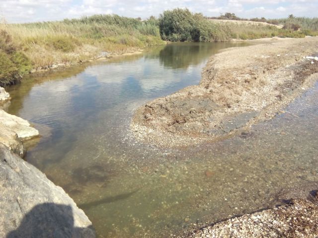 El Gobierno regional reitera que se mantiene la situación de 'vertidos cero' de la rambla de El Albujón al Mar Menor y aporta fotos que lo demuestran - 2, Foto 2