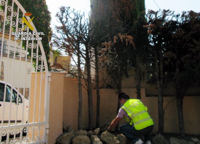 La Guardia Civil detiene a un pirómano dedicado a prender fuego a vehículos y viviendas de Águilas - 5, Foto 5