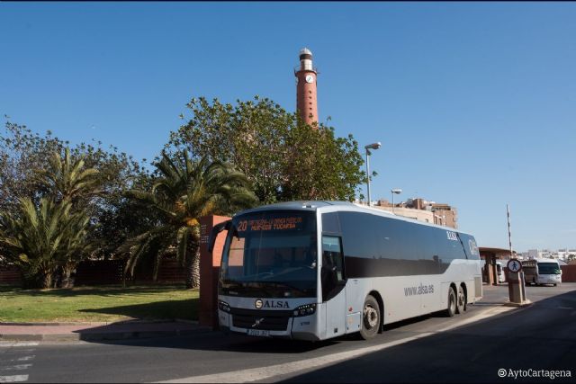 La nueva concesión del transporte del área metropolitana de Cartagena incluye una línea permanente entre el Mar Menor y La Manga - 1, Foto 1