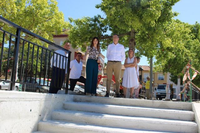 La plaza de la calle Rosario de La Ñora tendrá zonas estanciales para uso y disfrute de sus 5.000 vecinos - 1, Foto 1