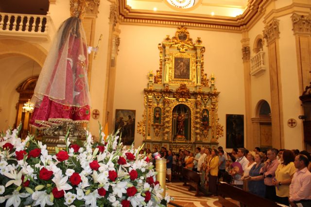 Lorca acoge la tradicional procesión de la Virgen del Cisne, que celebra este año el 25 aniversario de su llegada a la ciudad - 1, Foto 1