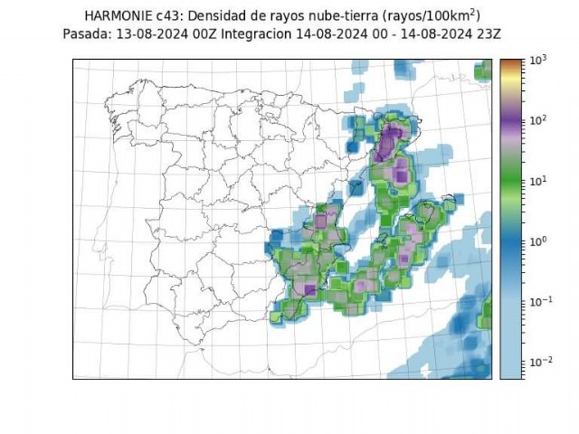 Las fuertes tormentas llegan el miércoles a la Región de Murcia - 2, Foto 2