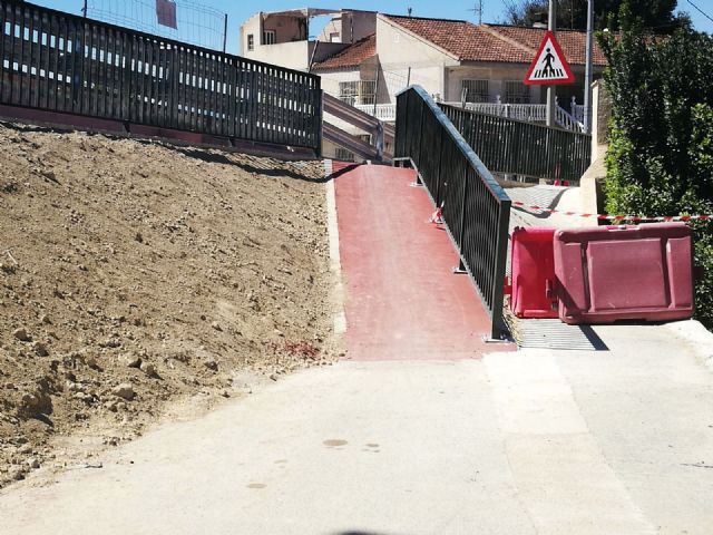 Cs advierte a José Ballesta de la falta de seguridad del puente de Camino Tiñosa y de los accesos del entorno - 5, Foto 5