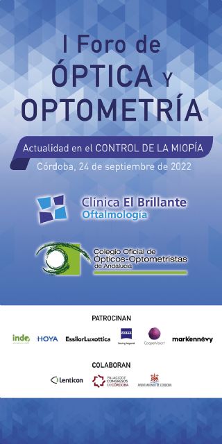 El COOOA y Clínica El Brillante reunirán a 200 profesionales de la salud visual en el I Foro de Óptica y Optometría sobre el Control de la Miopía - 2, Foto 2