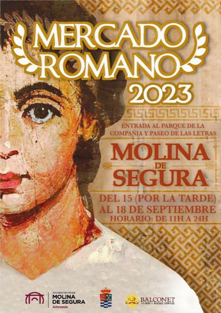 Molina de Segura contará con un Mercado Romano durante las Fiestas Patronales 2023, del 15 al 18 de septiembre - 2, Foto 2