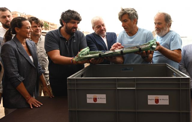 López Miras afirma que la extracción de la primera pieza del pecio de Mazarrón supone un día histórico para la Región y un hito para la investigación - 2, Foto 2