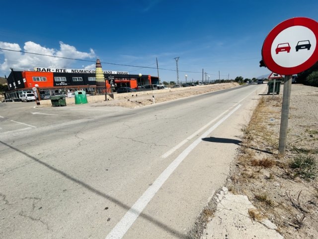 Se acondicionará el drenaje longitudinal de la carretera N-340 a la altura de “La Granja”, junto al paraje de la Venta de Melilla, Foto 1