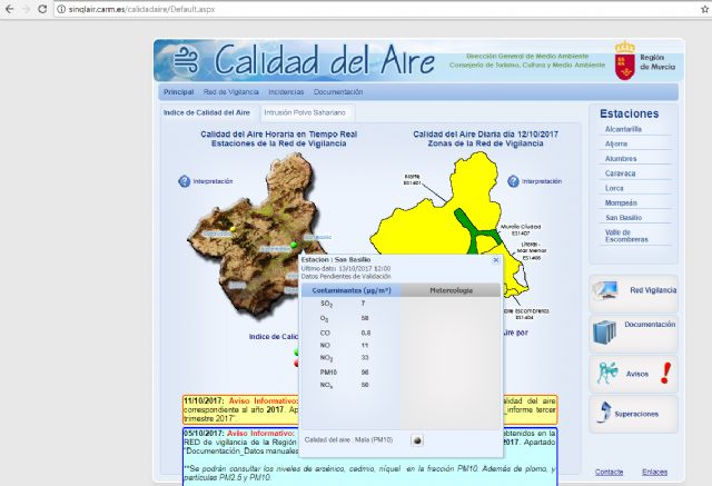 Ahora Murcia denuncia la mala calidad del aire en el municipio - 4, Foto 4