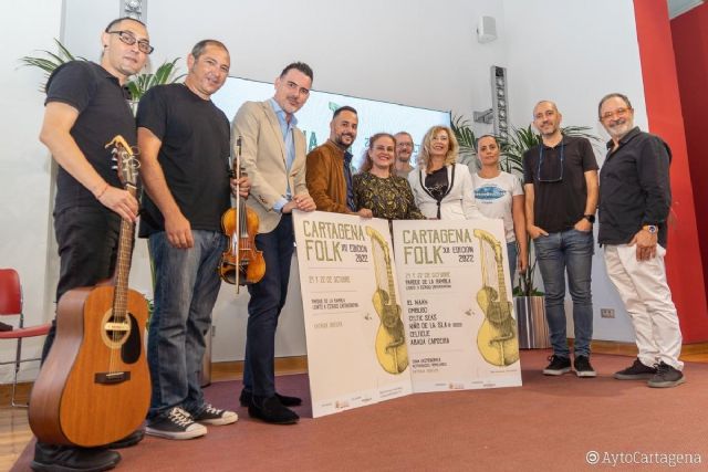 El Naán, Omblico y Celtic Seas participan en la XII edición del Cartagena Folk - 1, Foto 1