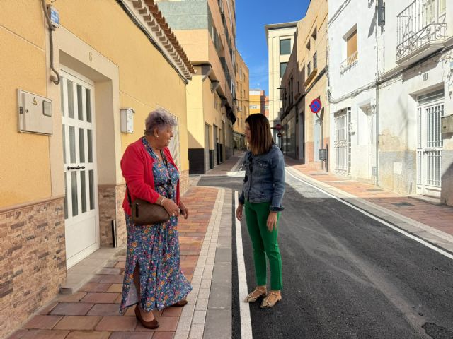 Finalizan las obras de renovación integral de la calle Oria y Cantoria en el barrio de San José Finalizan las obras de renovación integral de la calle Oria y Cantoria en el barrio de San José