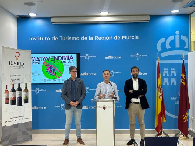 La quinta edición de Matavendimia, la Gran Feria del Vino y del Enoturismo DOP Jumilla, se presenta en Murcia La quinta edición de Matavendimia, la Gran Feria del Vino y del Enoturismo DOP Jumilla, se presenta en Murcia