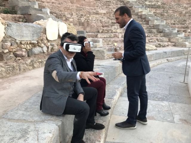 El Museo y Teatro Romano de Cartagena avanza en las visitas de realidad virtual inmersiva y de visión de 360 grados - 2, Foto 2