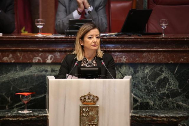 M.ª Dolores Valcárcel: Con el techo de gasto aprobado habrá menos impuestos, más empleo y mejores servicios públicos - 1, Foto 1