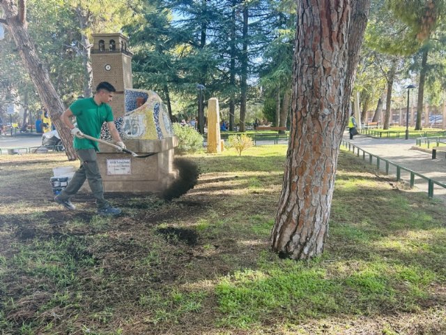 Comienzan las actuaciones del Plan para la Conservación y Mejora de los Espacios Verdes Municipales, Foto 1