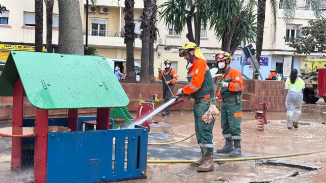 Voluntarios de Cartagena, San Javier y Águilas forman hoy el dispositivo de ayuda a los damnificados de la Dana en Valencia - 1, Foto 1