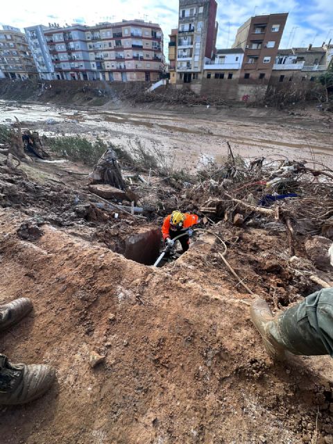 Voluntarios de Cartagena, San Javier y Águilas forman hoy el dispositivo de ayuda a los damnificados de la Dana en Valencia - 2, Foto 2