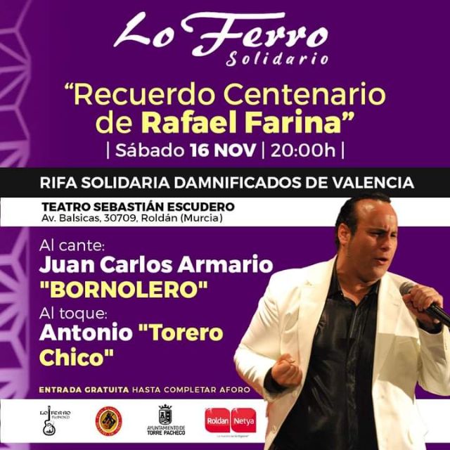 Lo Ferro celebra el Día del Flamenco con un homenaje a Rafael Farina - 1, Foto 1