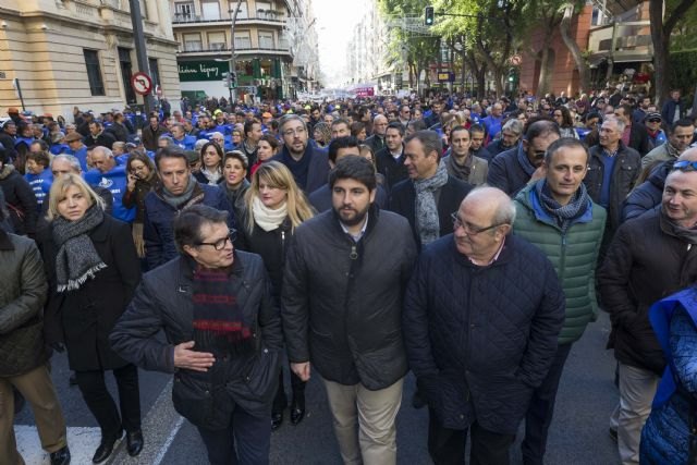 López Miras: Siempre voy a estar al lado de agricultores y regantes porque son mi gente y son justas sus reivindicaciones - 1, Foto 1