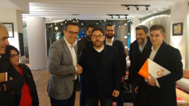 Ciudadanos y PSRM-PSOE celebran una reunión de trabajo con el agua, la financiación autonómica y las infraestructuras como grandes ejes - 2, Foto 2