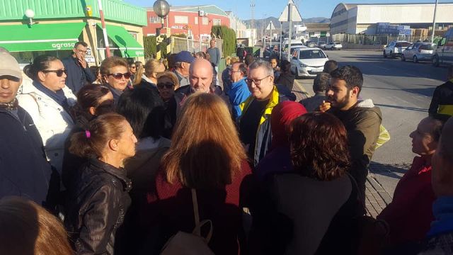 El PCE, la Juventud Comunista e IU-Verdes muestran su apoyo a los trabajadores en huelga de AGRASA - 1, Foto 1