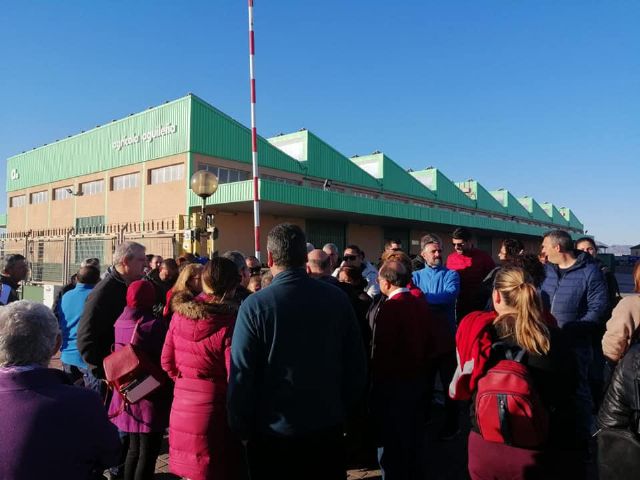 El PCE, la Juventud Comunista e IU-Verdes muestran su apoyo a los trabajadores en huelga de AGRASA - 2, Foto 2