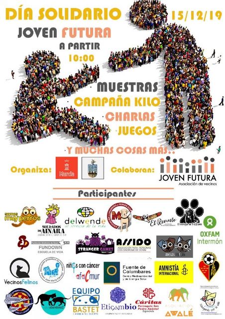 La solidaridad llega a Joven Futura el próximo domingo día 15 - 1, Foto 1