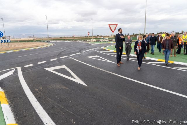 Cartagena mejora su conexión con Fuente Álamo y Sabic gracias a la renovación integral de 9 kilómetros de la carretera de La Aljorra - 1, Foto 1