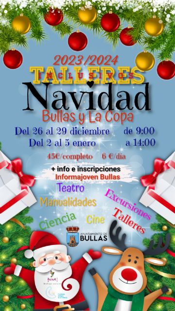 Talleres de Conciliación durante la Navidad en Bullas y La Copa - 1, Foto 1