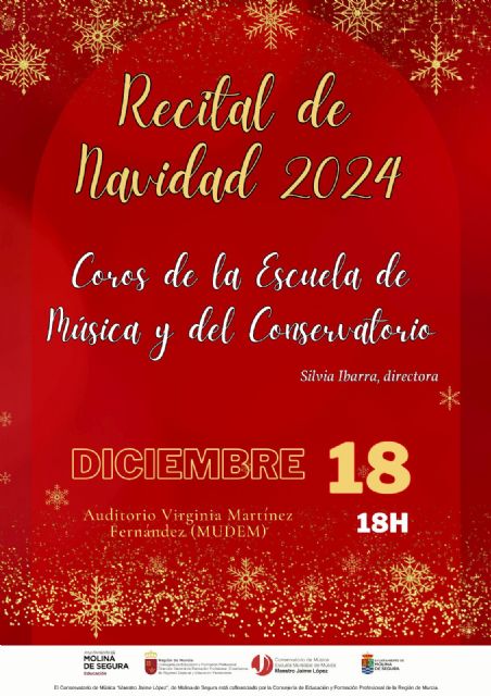 El Conservatorio de Música Maestro Jaime López de Molina de Segura ofrece varias actividades, el 18 y 23 de diciembre, con motivo de la celebración de la Navidad 2024 - 3, Foto 3